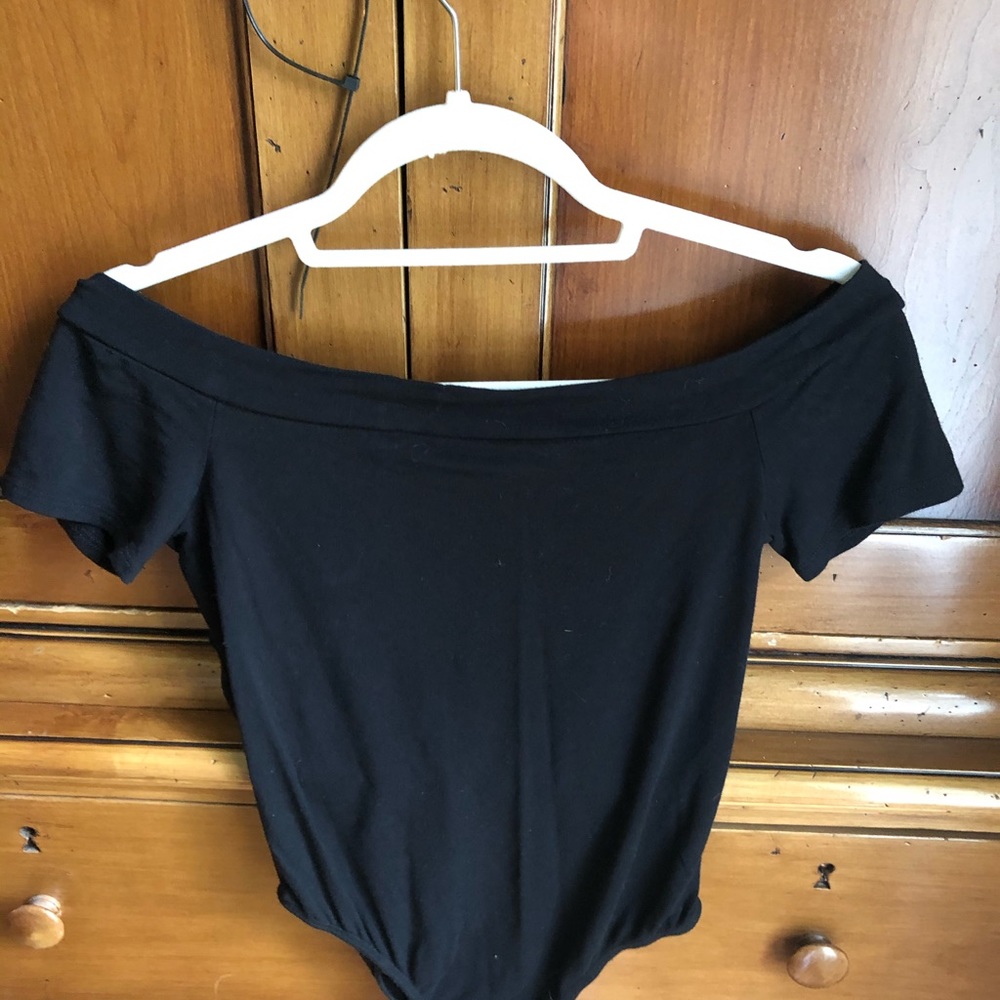 Lulus off the shoulder bodysuit